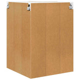 Hanging Cabinet Artisan Oak and White 57 x 57 x 80 cm 884297