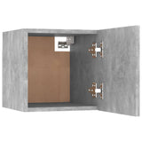 8 Piece TV Cabinet Set Concrete Grey Engineered Wood 3114225