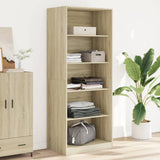 Wardrobe Sonoma Oak 80x50x200 cm Engineered Wood 3307722