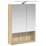 Bathroom Cabinet Set 5 pcs Sonoma Oak Engineered Wood 3406481