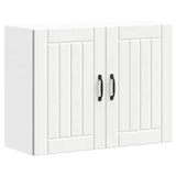 Kitchen Wall Cabinet Lucca White Engineered Wood 853827
