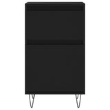 Sideboards 2 pcs Black 40x35x70 cm Engineered Wood 831151
