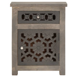 Bedside Cabinet 40x30x50 cm Solid Mango Wood 288101