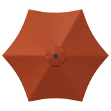 Garden Parasol with Base 300 x 300 cm Polyester Rectangular 42036234
