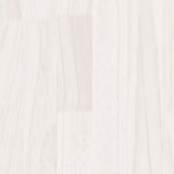 Garden Planters 2 pcs White 40x40x70 cm Solid Pinewood 810792