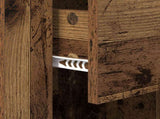 Bedside Cabinet Old Wood 35 x 50 x 60 cm Engineered Wood 881069