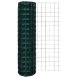 ZNTS Euro Fence Steel 25x1.5 m Green 140581