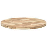 Table Top Round 80x4 cm Solid Wood Acacia 4008692