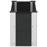 Garden Raised Bed Black 100 x 30 x 36 cm 42039034