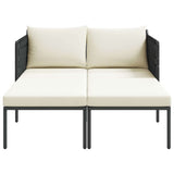 Sunbed Anthracite 153 x 115 x 69.5 cm Powder-Coated Steel 42004136