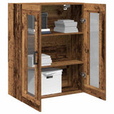 Wall Cabinet Old Wood 69.5 x 34 x 90 cm Engineered Wood 862168
