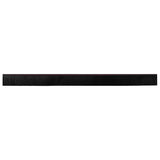 Screw-on Door Brush Seals 12 pcs Brown 100 cm Aluminium Alloy 42019459
