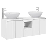 Bathroom Cabinet Set 3 pcs White 49.5 x 44.5 x 65 cm 3405697