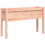 Garden Planters 2 pcs with Legs Solid Wood Douglas 837571