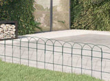 Garden Border Fence Powder-coated Iron 25x0.4 m 141072