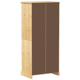 Wardrobe Corona 76x50x170 cm Solid Wood Pine 4002769