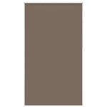 ZNTS Roller Blind Blackout Coffee 135x210 cm Fabric Width 131.6 cm Polyester 4011057