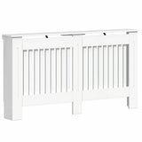 Radiator Cover High Gloss White 152 x 19 x 81.5 cm 884085