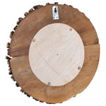 ZNTS Wall Mirror 40 cm Teak Round 288801