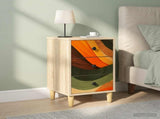 Bedside Cabinet BONN 2 pcs Sonoma Oak 36 x 33 x 60 cm 8007294