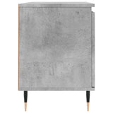 TV Cabinet Concrete Grey 104x35x50 cm Engineered Wood 827008
