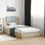Bed Frame Sonoma oak Engineered wood, Plywood Small Single 3210068
