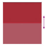 Roller blind blackout 164.4x175 cm Fabric Width 160 cm red 240140