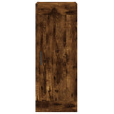 Highboard Smoked Oak 34.5x34x180 cm Engineered Wood 3200198