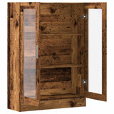 Book Cabinet Old Wood 82.5x30.5x115 cm Engineered Wood 856156