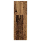 Apothecary Cabinet Old Wood 30x41x118 cm Engineered Wood 855167