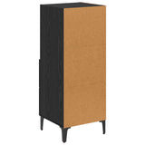 Sideboard Black oak 34 x 34.5 x 90 cm Engineered wood 880954