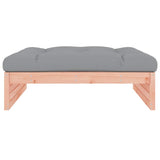 Garden Footstool 120x80 cm Solid Wood Douglas 825770
