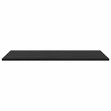 Bookshelf Board 4 pcs Black 80 x 40 x 1.5 cm Engineered Wood 875062