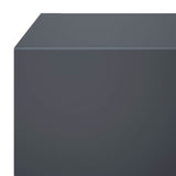 Garden Cover Profile 10 pcs 100 x 20 x 5 cm Steel Anthracite 8012925