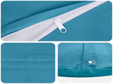 Throw Pillow 6 pcs HEERLEN Light Blue Dia. 60 cm Polyester 929810