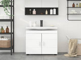 Bathroom Cabinet Set TULUM High Gloss White 60 x 34 x 63 cm 880325