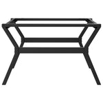 ZNTS Coffee Table Legs Y-Frame 80x70x43 cm Steel 357923