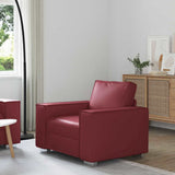Sofa Wine Red 99 x 78 x 84 cm Fabric 4105042