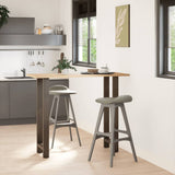 Bar Table Legs Natural Steel 2 pcs 50x cm Steel 4013355