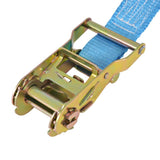 Ratchet Tie Down Straps 10 pcs 2 Tonnes 6mx38mm Blue 142655