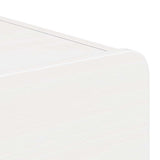 Bedside Table 2 pcs White 39 x 34 x 16.5 cm Solid pine wood 873502