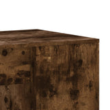 Desk Smoked Oak 102x50x75 cm Engineered Wood 840545