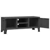 Industrial TV Cabinet Anthracite 105x35x42 cm Metal 339620