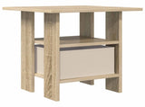 Bedside Table 2 pcs Sonoma Oak 41 x 40 x 45 cm Engineered Wood 8000425