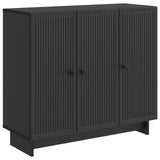 Sideboard Black 89 x 34.5 x 80 cm Engineered Wood 893956