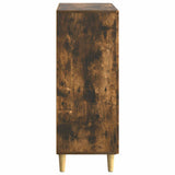 Sideboard Smoked Oak 66 x 34.5 x 90 cm Engineered Wood 894630