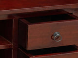 TV Cabinet Brown 100 x 40.5 x 46 cm Solid Mahogany Wood 42009936