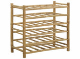 Wine Rack Natural 57 x 29.5 x 72 cm Bamboo 42028072