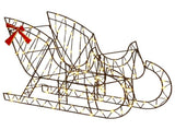 Reindeer Pull Sleigh LOVIISA 450 LEDs Warm White 42049667
