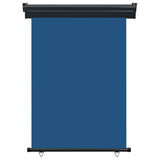 Balcony Side Awning 125x250 cm Blue 48420